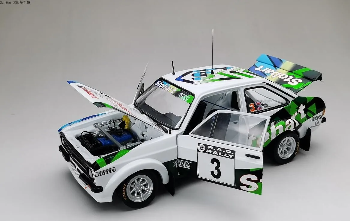 SumStar 1:18 Ford Escort RS1800 Wilson/J.Millington-Winner-Роджер Альберт Кларк ралли 2008 ограниченная