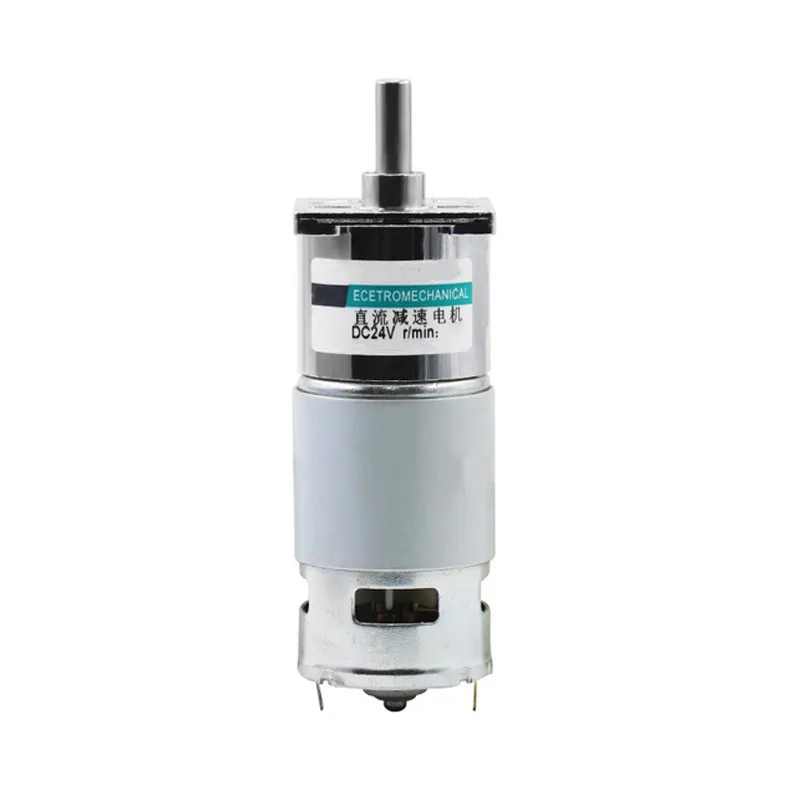 12V 24V высокой мощности DC мотор-редуктор, высокий крутящий момент медленной скорости вперед и обратный поворот маленький двигатель постоянного тока, контроль скорости двигателя постоянного тока