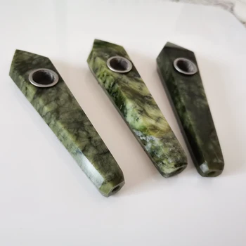 

Exquisite fashion Xiuyu pipe six prism pipe crystal pipe filter side hole