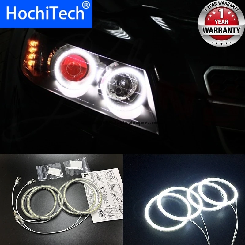 HochiTech for Chevrolet CAPTIVA S3X 2006-2011 Ultra bright SMD white LED angel eyes 2600LM 12V halo ring kit daytime light DRL | Автомобили
