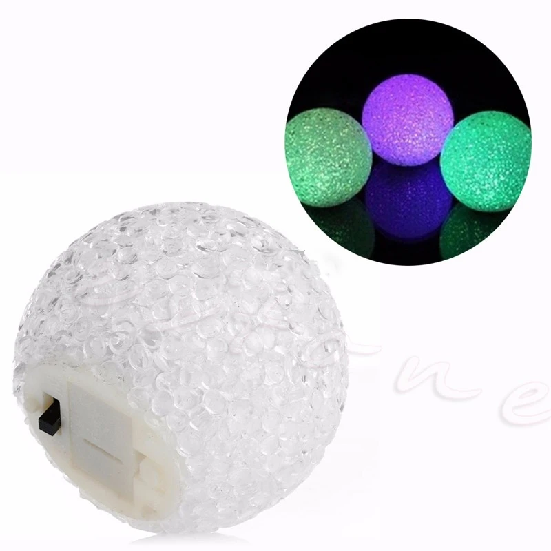 

Magic LED Crystal Ball Colorful Night Light Lamp Party Home Room Decor Kids Gift