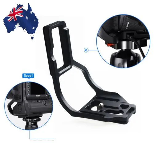 

Tripod Head Vertical Quick Release L Plate Bracket Holder hand Grip for nikon D800 L-bracket QR Plate Camera Accessories