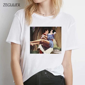

Funny Fashion Spoof Punk Korean Tshirt Wind Cotton Round Neck Girls Clothes Summer Womens Clothing T Shirt