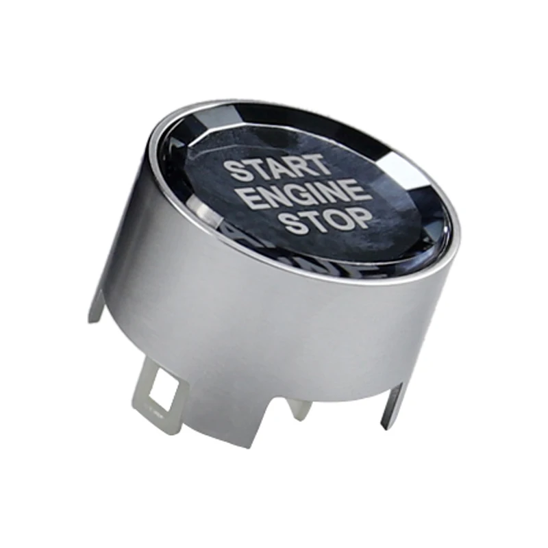 

1pc car Start Stop Switch Button Diamond Crystal style For BMW G F Series F30 F10 G20 F48 G30 Start Stop Switch Button cover