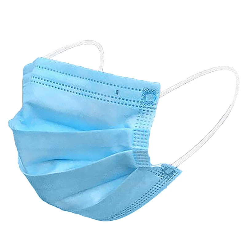 

FULL-50Pcs Non-Disposable Mask Nonwove 3 Layer Ply Filter Dust Mouth Face Mask.