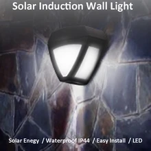 Новейший Высококачественный Ультра-яркий Солнечный треугольный светодиодный настенный светильник в стиле ретро, светильник для лестницы, коридора, водонепроницаемый Светодиодный светильник на солнечной батарее