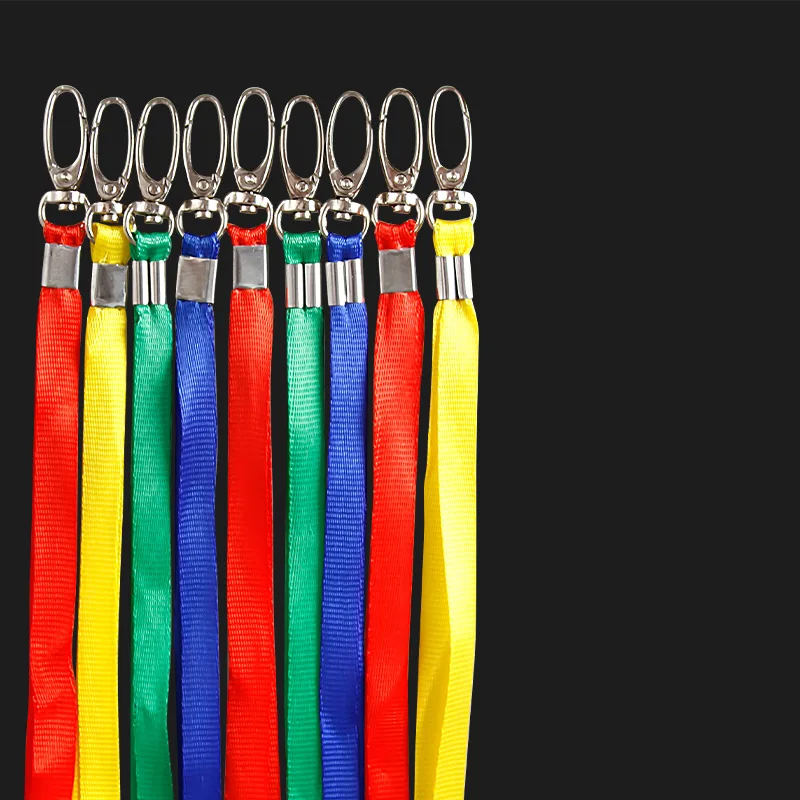

1PCS Hanging Neck Rope Lanyard For Mobile Phone Straps Camera USB Holder ID Pass Card Name Badge Holder Keys Metal Clip