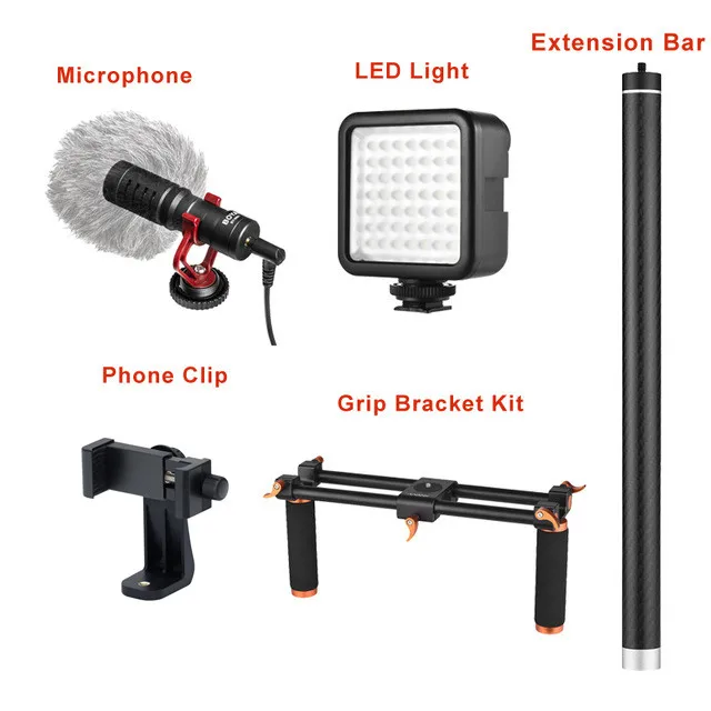 Zhiyun Smooth Q2 3-осевой ручной шарнирный стабилизатор для камеры GoPro для смартфонов экшн Камера Портативный Sjcam вертикальную съемку PK гладкой 4 - Цвет: option 8