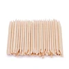 100 Pcs Nail Art Design Orange Wood Stick Sticks Cuticle Pusher Remover Manicure Pedicure Care ► Photo 2/5