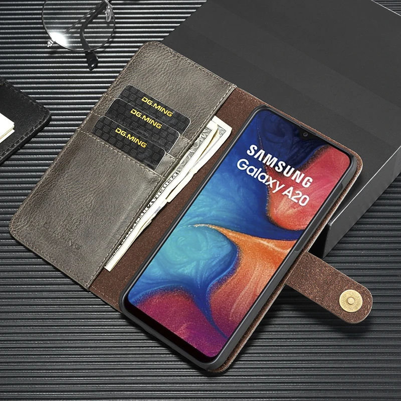 Для samsung A30 A40 A50 A70 A6 A8 A9 в ретро-стиле из натуральной кожи кошелек чехол для телефона чехол для Galaxy S8 S9 S10 плюс Note10+ Примечание 10 8 9