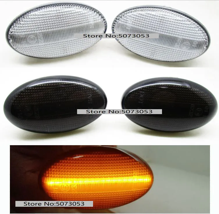 Car & Truck Side Marker Lights 9501 Subaru Impreza Crystal Clear