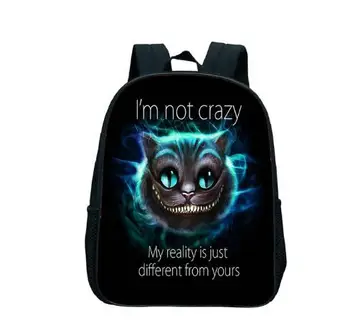 

Funny Cheshire Cat Backpack Toddler Backpacks Kids Primary Kindergarten School Backpack Kids Children Small Book Bags