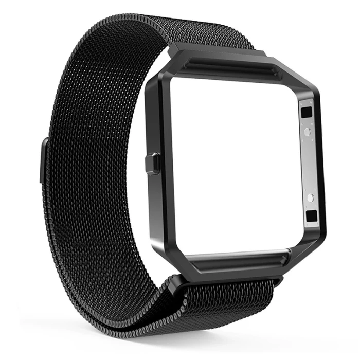 Магнитный замок сетки петля ремешок браслет с металлической рамкой для FitbitBlaze часы VDX99