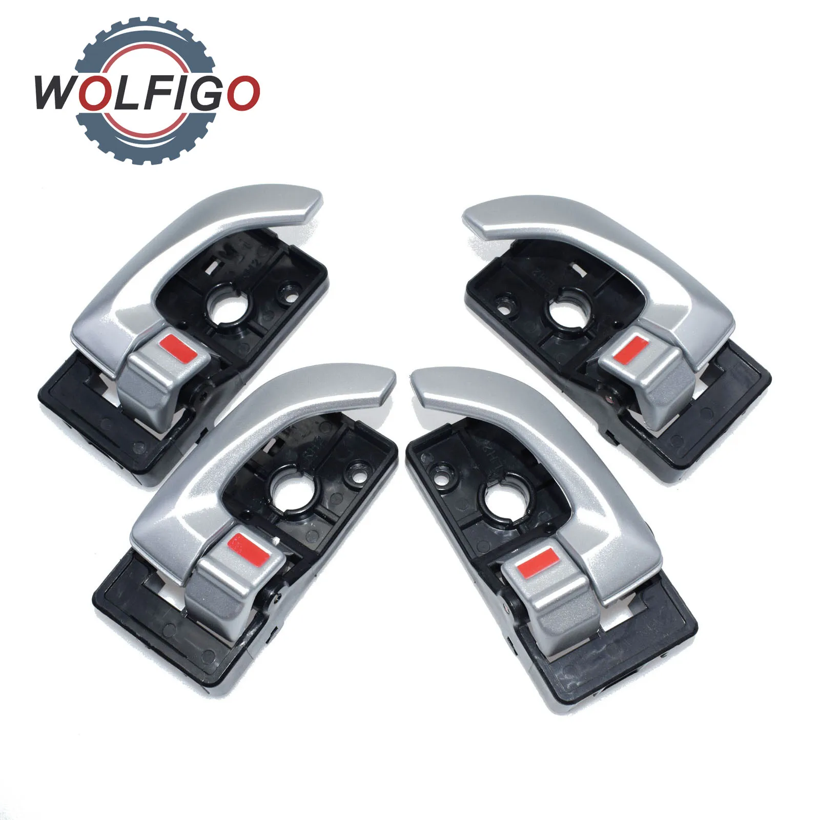 Ручка интерьера двери WOLFIGO левая правая внутри для HYUNDAI Tucson 2005 2006 2007 2008 2009 82610-2E000