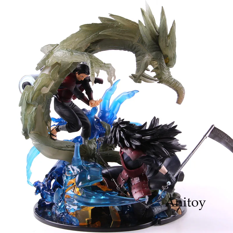 Naruto Uchiha Madara tempesuous God of Valour Susanoo/Senju Hokage Hashirama фигурка Аниме ПВХ Коллекционная модель игрушки