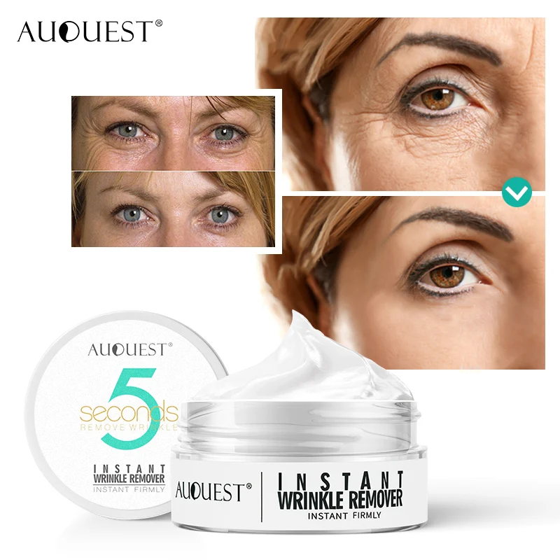 AuQuest 5 Seconds Wrinkle Remover Face & Neck Firming Cream Skin Lifting Dark Spot Removal Cream Woman Beauty Skin Care Products