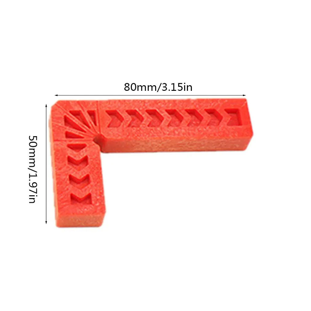 " 4" " дюймов 90 градусов правый угол дополнительный локатор пластиковый прямоугольный блок измерения силы деревообработки