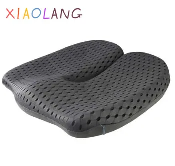 

Breathable Memory Foam Seat Cushion For Back Pain Coccyx Orthopedic Car Office Chair Wheelchair support Tailbone Sciatica Relief