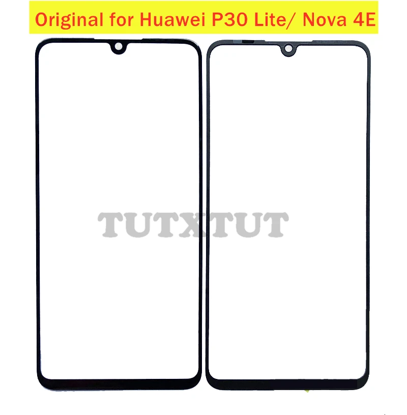 Для Huawei P30 Lite/ Nova 4e сенсорный экран стеклянная Сенсорная панель Передняя