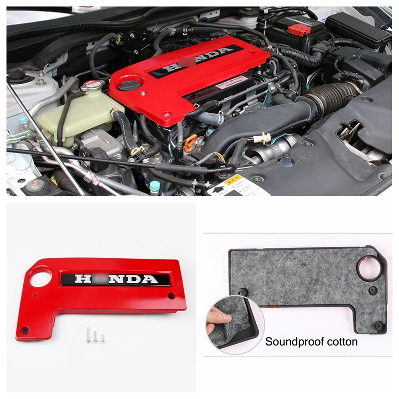 

pcmos ABS Carbon Fiber Interior Dashboard Vent Cover Trim For Honda Civic 10th 2016 2017 Interior Mouldings Stickers 2019 New