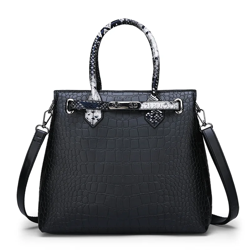 

Cross Border Supply of Goods 2019 New Style Fashion Shoulder Bag Crocodile Pattern Multi-functional Women's Shoulder WOMEN'S Bag