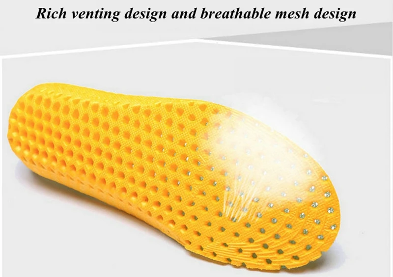 Reathable дезодорант стельки Bcomfortable мягкие беговые подушки стельки для ухода за ногами инструмент вставки и подушки унисекс 1 пара