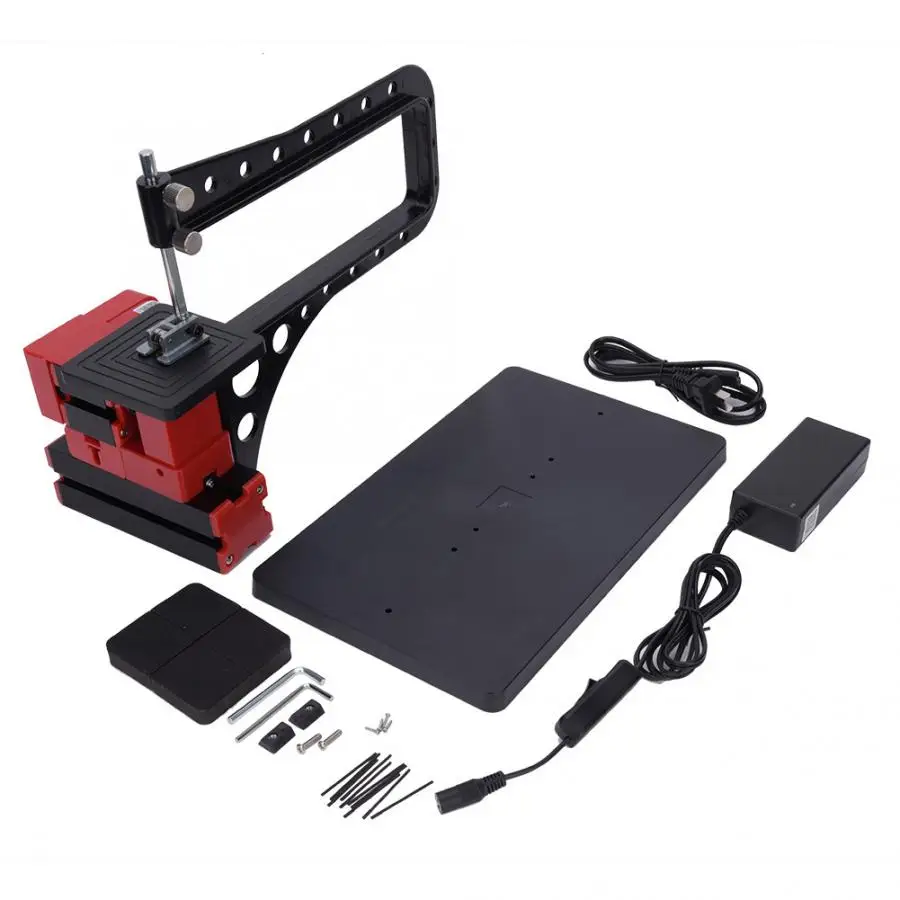 Mini Bow Arm Jigsaw DIY Wood Lathe Power Tool 20000rpm 24W Z20001G US