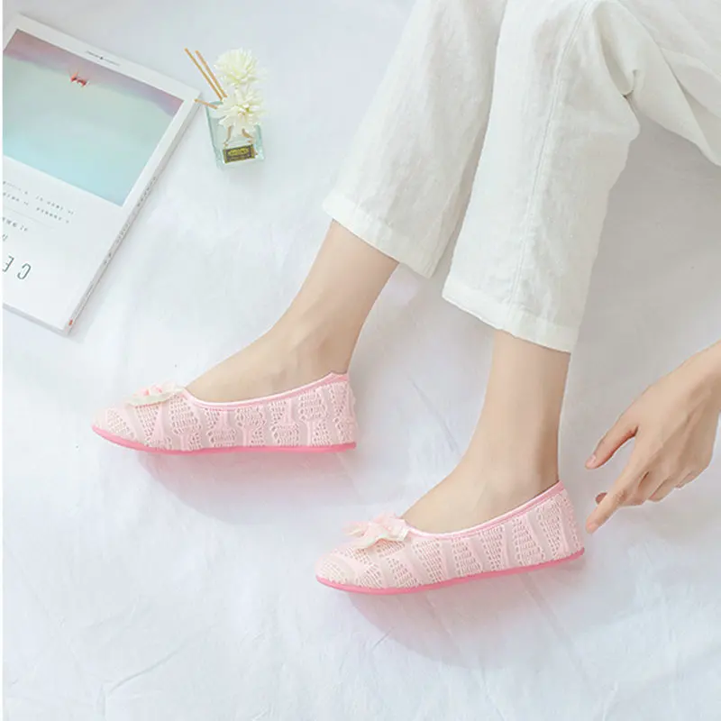 Cartoon Slippers High Quality Girl Indoor Shoes Non-slip Floor Slippers Rubber Sole Cute Summer Spring Home
