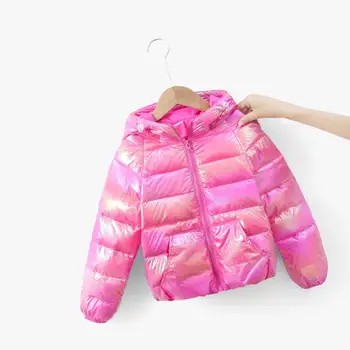 

Winter jacket kids Thick Warm Parkas Colorful Hooded Coats Baby boy girl snowsuit Outwear Windbreaker Children Down Jackets