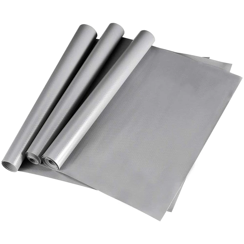 

3 Rolls Fridge Mats Non-Slip Waterproof Shelf Liner DIY EVA Cupboard Cabinet Shelf Refrigerator Pad 45 x 150cm