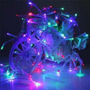 

30M 300 LED String Light For Christmas Holiday Wedding Party Lamp AC 220V Outdoor Decorative RGB LED String Lights