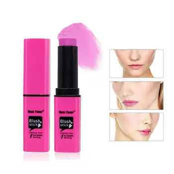 

Professional Waterproof Blush Stick Makeup Blush 24Hours Not Fade Anti-drying Contour Blush Makeup Tools