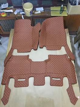 

Real shot Car floor mats and car trunk mats Car Logo for Toyota Land Cruiser in stock present
