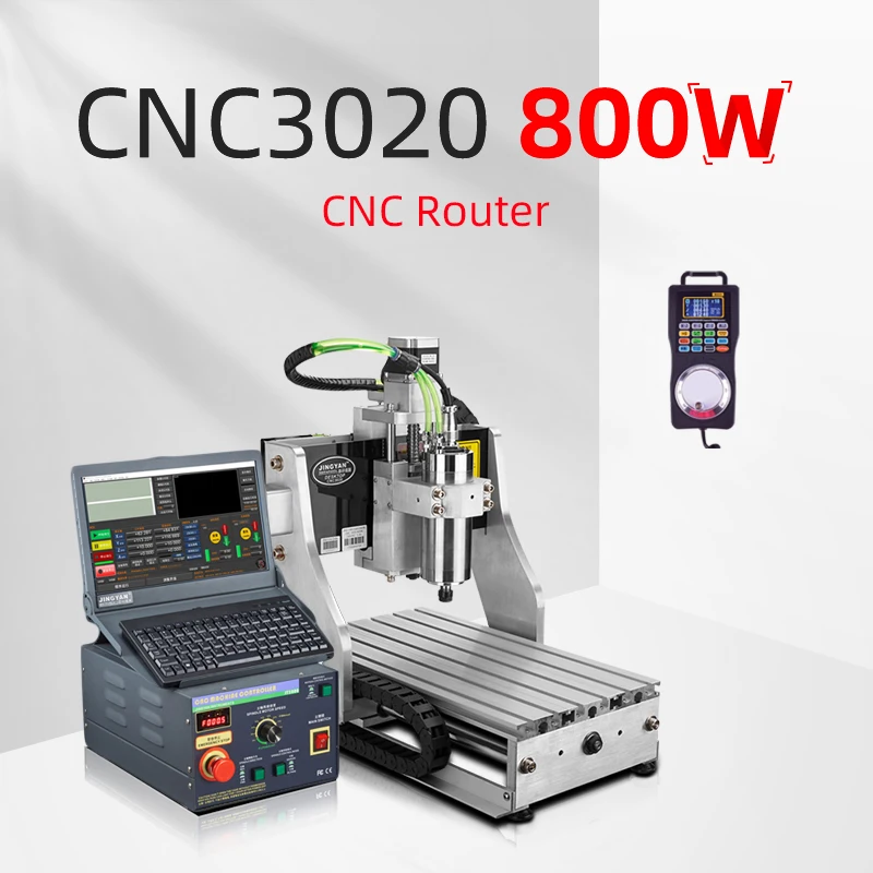 CNC3020 800W mini CNC desktop cnc router woodworking machines Engraving machine for metal milling 4 axis | Инструменты