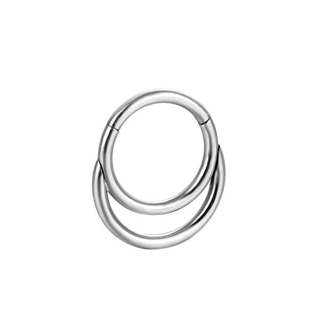 Nose Piercing Ring Nase Septum Piercing Ring Titanium Steel Nariz Piercing Ear Cartilage Tragus Goth Piercing Nez Opal
