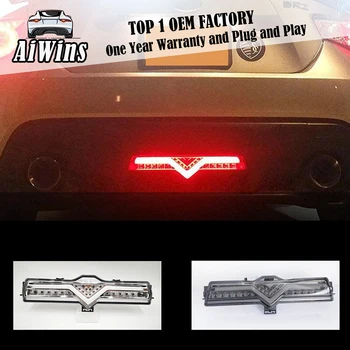 

Car style For Subaru BRZ Scion light guide Led rear bar lamp with driving lights and rear fog lamp