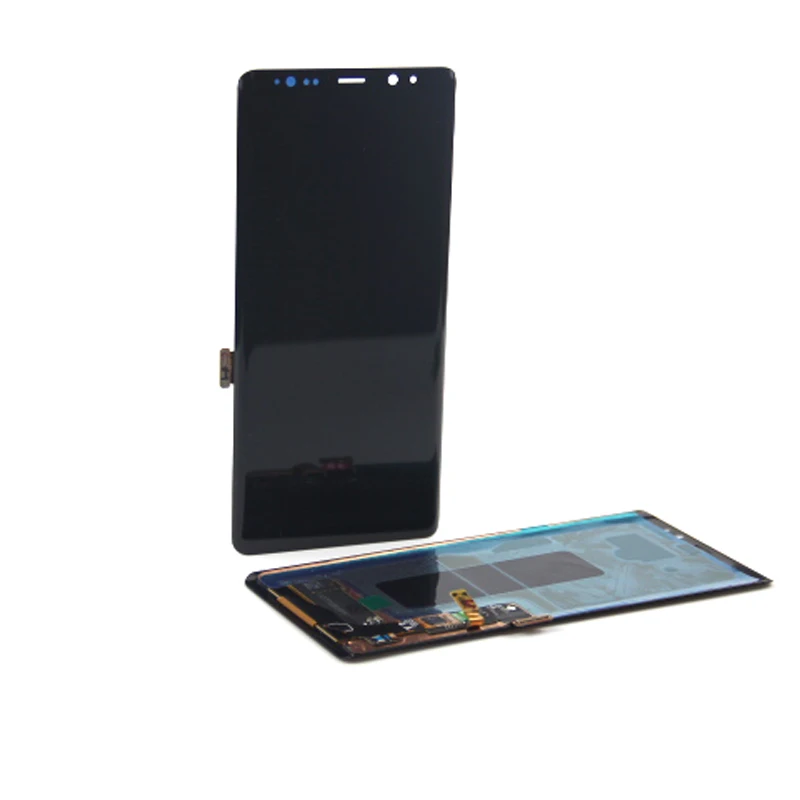 Супер AMOLED 6,3 ''дисплей с горящей тенью ЖК-дисплей для SAMSUNG Galaxy Note8 N9500 N950F N900D сенсорный экран дигитайзер с рамкой