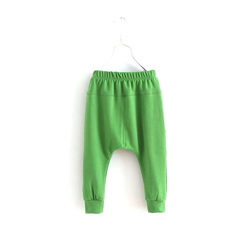 Hilittlekids/Весенняя детская одежда однотонные длинные штаны с вышивкой для малышей хлопковые спортивные штаны для мальчиков