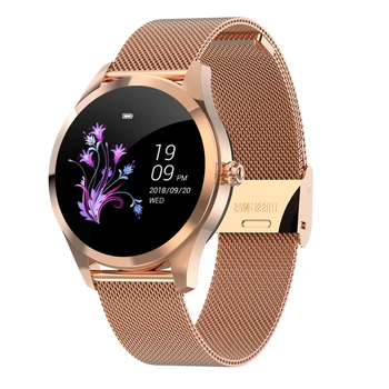 

IP68 Waterproof Smart Watch Women Lovely Bracelet Heart Rate Monitor Sleep Monitoring Smartwatch Connect IOS Android