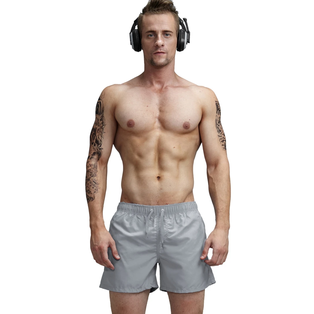 Aimpact Quick Dry for Men Summer Casual Sports Briefs Beach Surf Board Swimsuit Swim Trunks Short