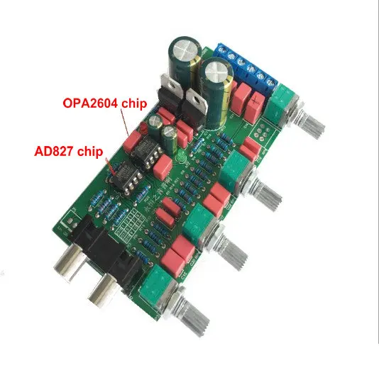 

Ne5532 Upgrade HIFI Enthusiast Preamp Front Kit 2604 AD827 Tone Board Finished