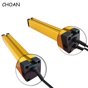 

CHOAN SN4008T 40mm 8 beams punch protector Infrared sensor sender receiver Safety light curtain Safety grating Photoelectric 24V