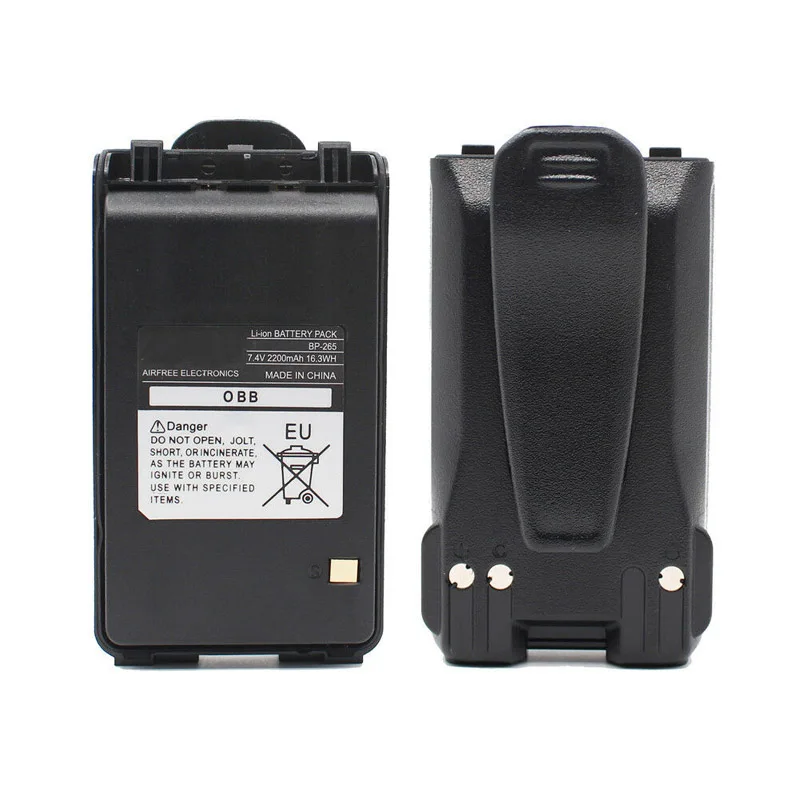 

BP-265 BP265 7.4V 2200mAh Li-ion Battery For ICOM IC-V80 IC-V80FX F4001 F3101D T70A T70E IC-F3001 F3002 F3003 F3008 Radio