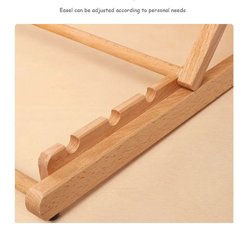 Folding Painting Wooden Sketch Easel Adjustable Artist Wood Drawing Board  Easel Stand Holder Floor Studio Sketching Board, …