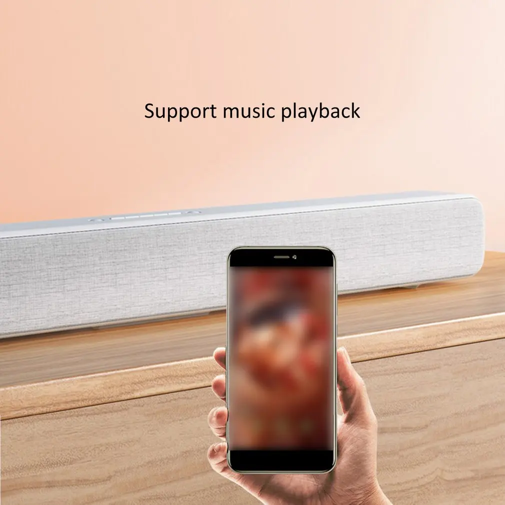 Xiaomi Bluetooth ТВ звуковая панель беспроводной динамик Саундбар поддержка оптический SPDIF AUX in для домашнего кинотеатра