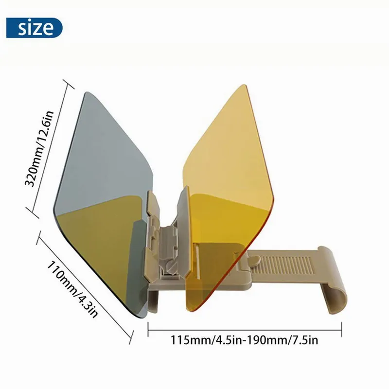 XYCING автомобильный солнцезащитный козырек День Ночь солнцезащитный козырек для анти-dazzleClip-на вождение автомобиля щит Горячая