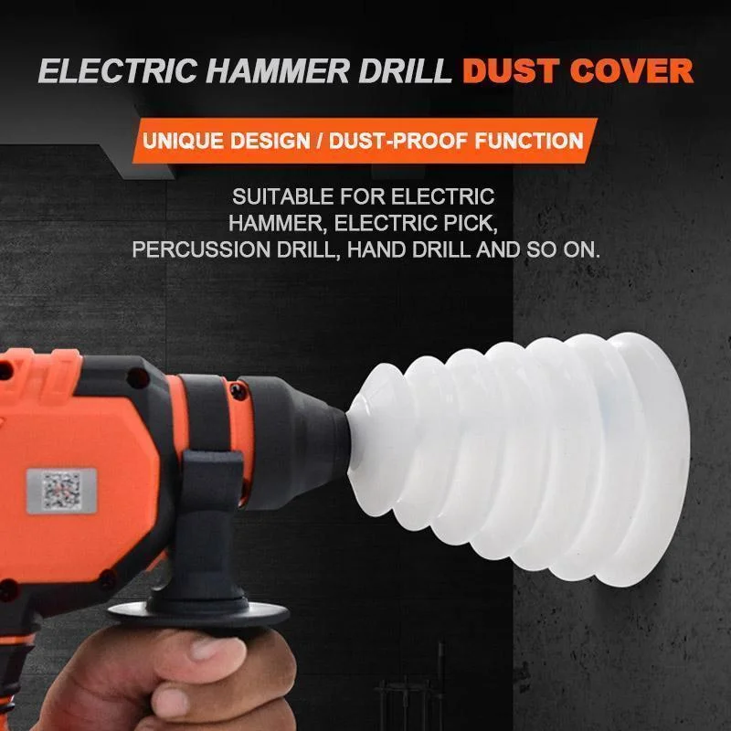 

Electric Drill Dust Cover Rubber Impact Hammer Drill Dust Collector Dustproof Device Power Tool Accessories