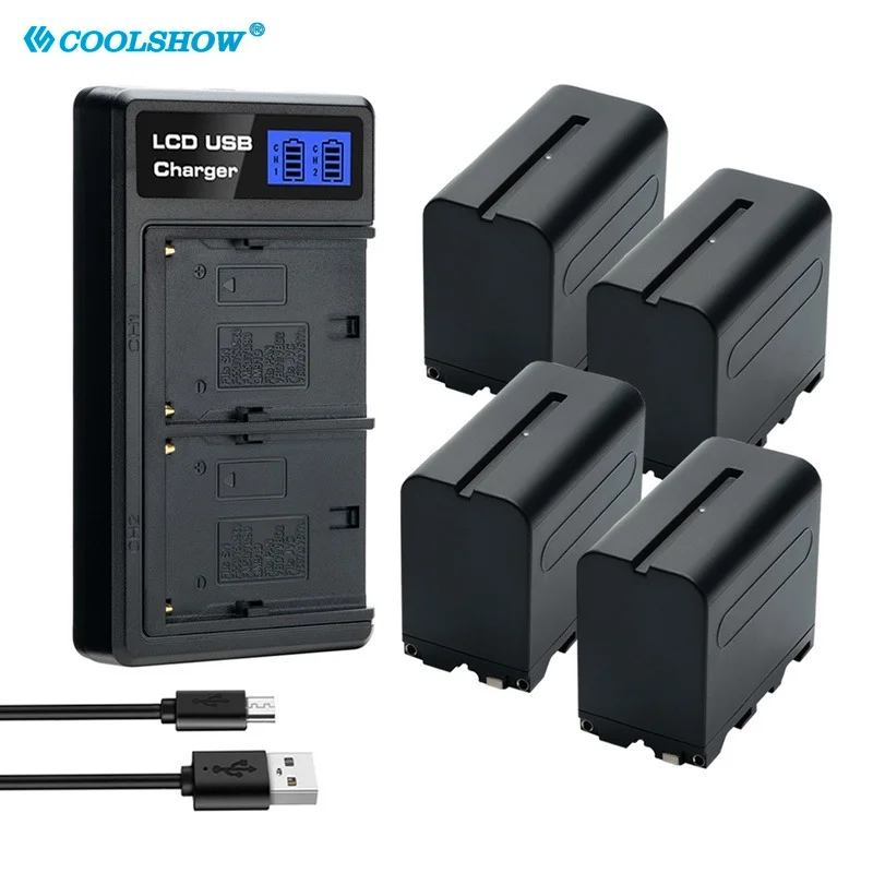 Внешняя Аккумуляторная батарея для Sony F330 F530 F570 F730 F750 F770 F970 SC55 7800 мАч литий-ионная |