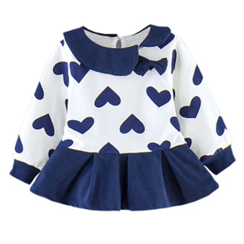 

Bowknot Infantil Dress Ruffle Babies Spring Dresses Blue Pink Yellow Birthday Vestidos Kids Children's Toddler Girl 2020 Clothes