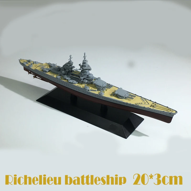 1/1250 Battleship World Richelieu модель французского корабля коллекция для любителей военных